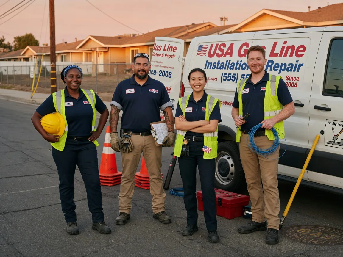 Gas Line Installation company in Colmar, PA
